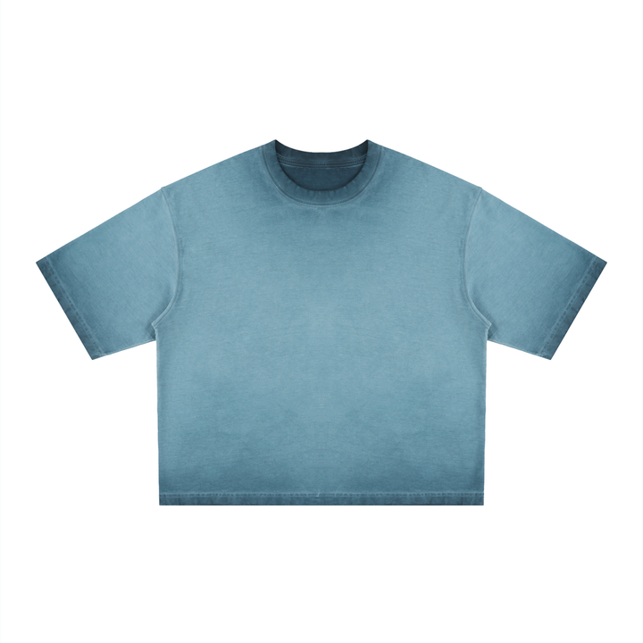 men brand Unisex Reverse Dyed Boxy T-Shirt