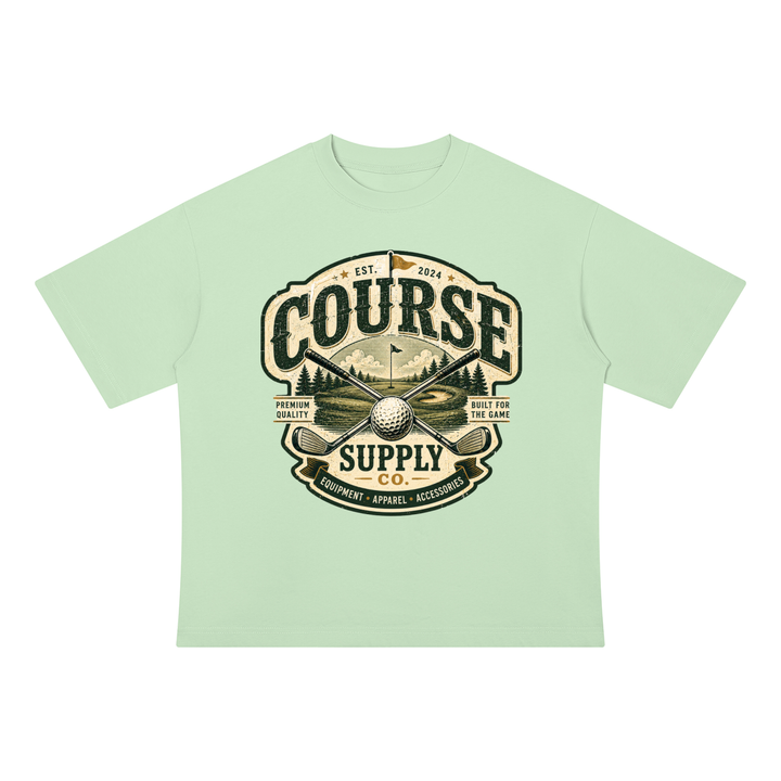 GOLF LOVER Drop Shoulder Cotton T-Shirt