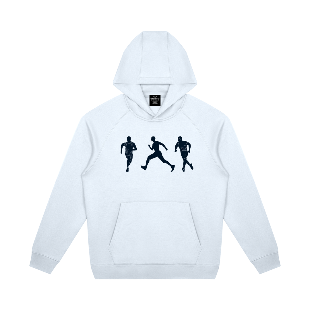 MEN GYM WEAR Oversized Raglan Pullover Hoodie