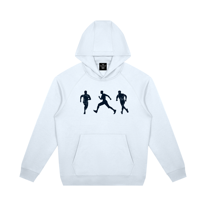 MEN GYM WEAR Oversized Raglan Pullover Hoodie