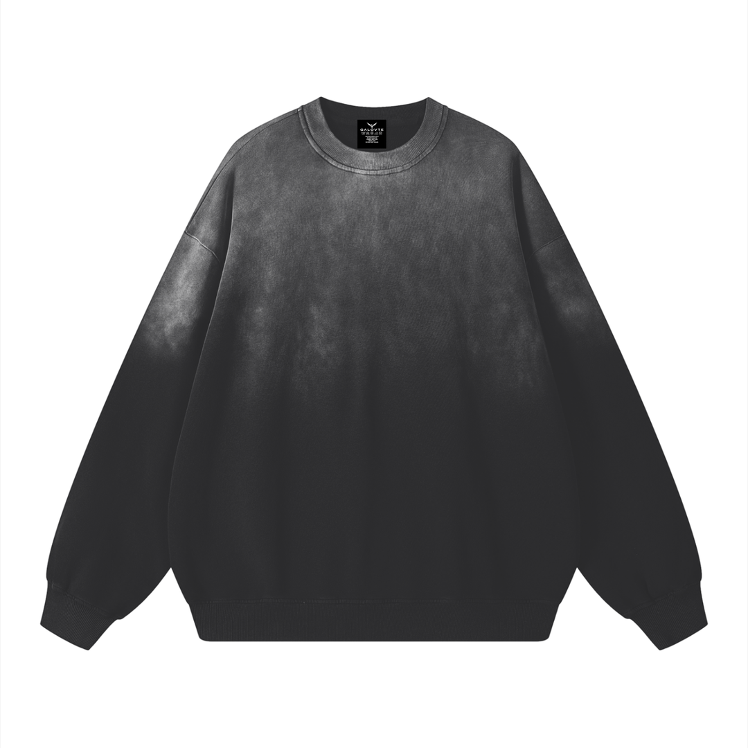 MEN HODDIES Sunfade Drop-Shoulder Cotton Sweatshirt