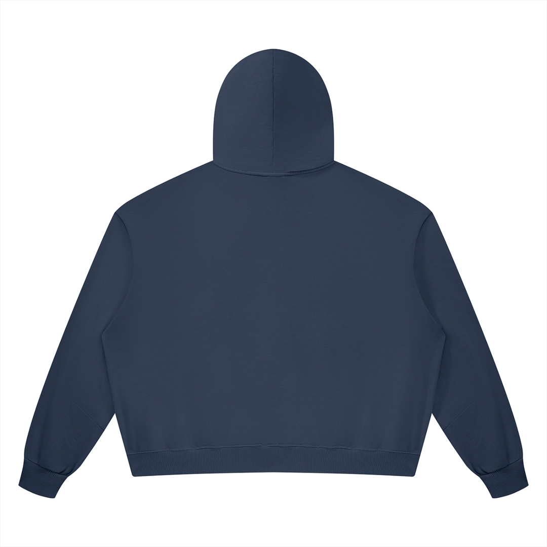 WOMEN HODDIES  Vintage Wash Boxy Full Zip Hoodie