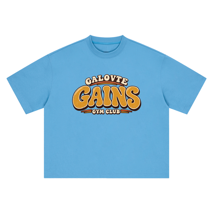 men graphics Boxy Oversized T-Shirt
