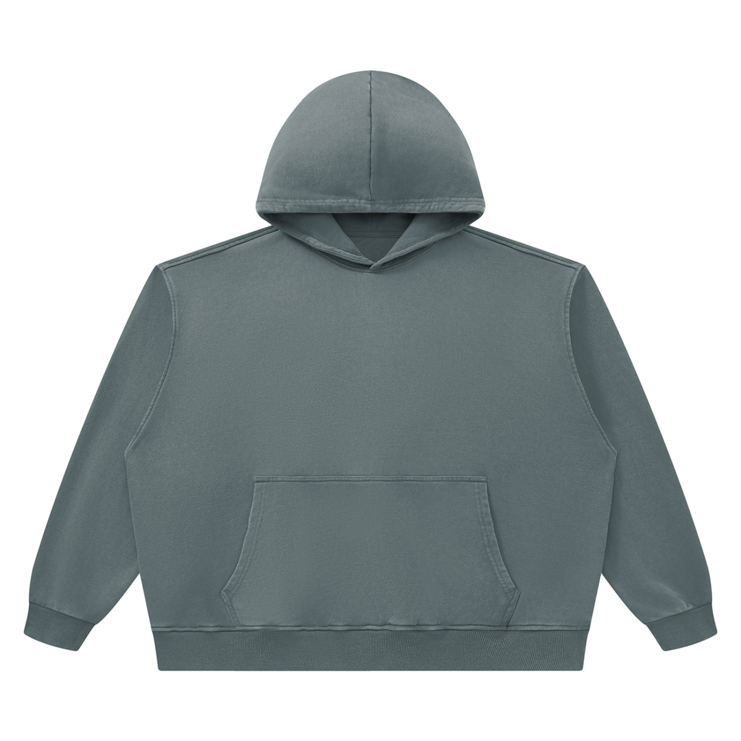 women hoddies Heavyweight Vintage Wash Boxy Hoodie