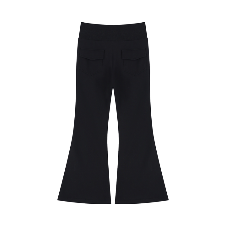 Women PENT  Drawstring Flared Leg Pants