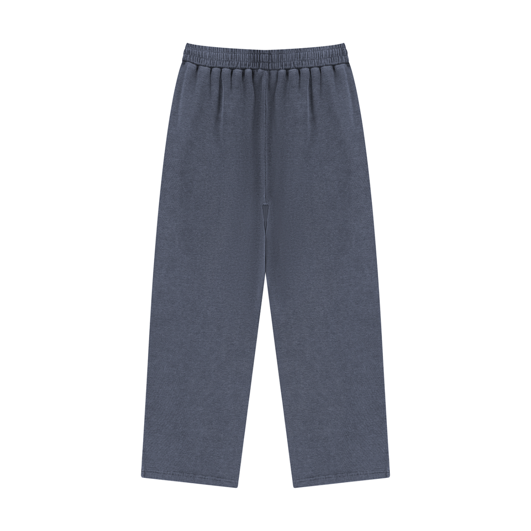 WOMEN PENT TROUSER Mineral Wash Waffle Sweatpants