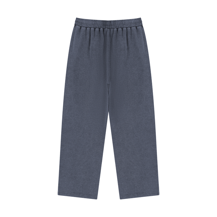 WOMEN PENT TROUSER Mineral Wash Waffle Sweatpants