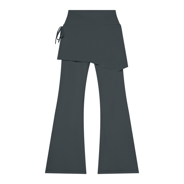 women pent Skirted Flare Yoga Leggings