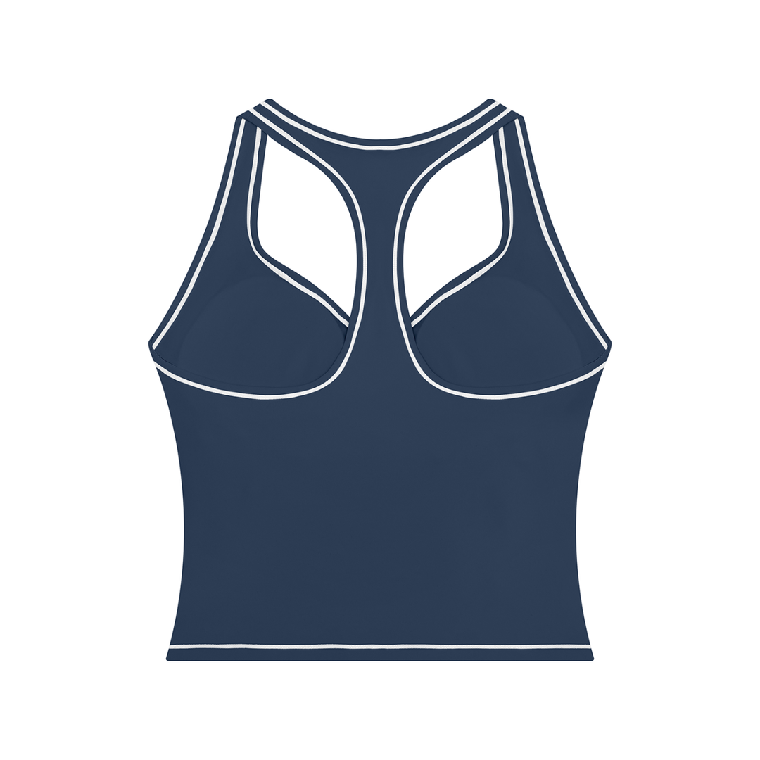 Women’s gym wear Topstitching Yoga Tank Top
