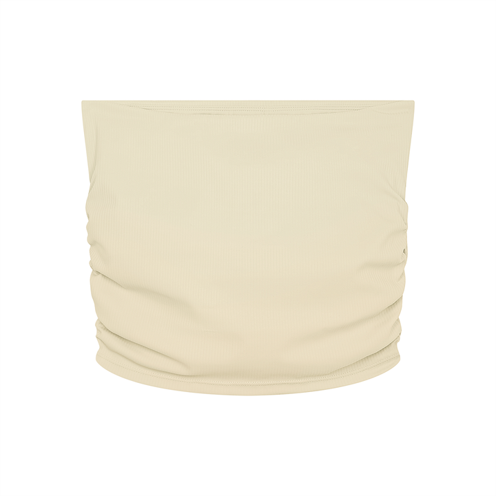 Women’s TANK TOP Ruched Cropped Yoga Tube Top
