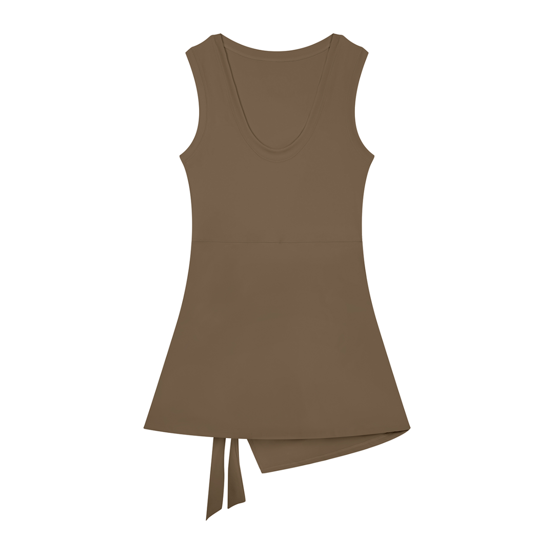 Women’s  one piece A-Line Sleeveless Dress