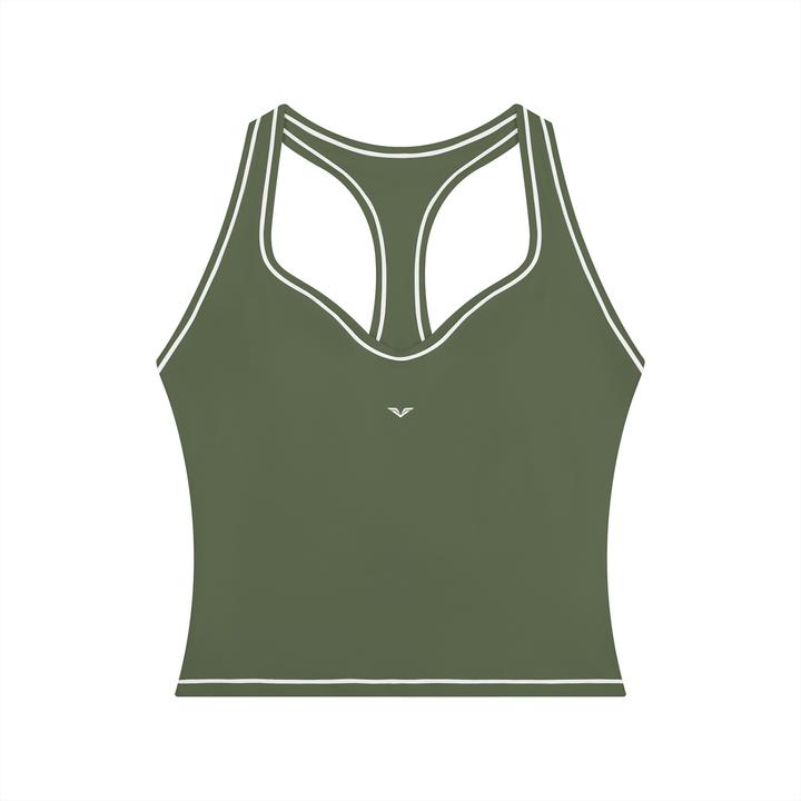 Women’s gym wear Topstitching Yoga Tank Top