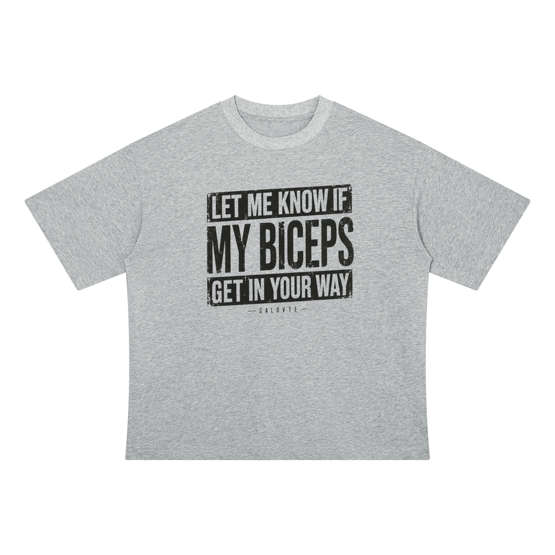 MEN GYM Unisex Drop Shoulder Cotton T-Shirt