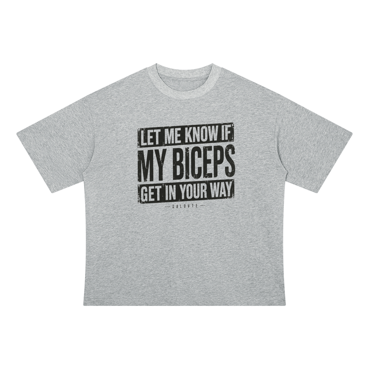MEN GYM Unisex Drop Shoulder Cotton T-Shirt