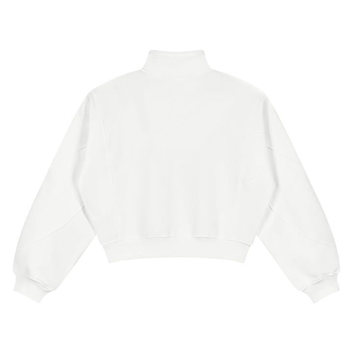 Women’s brand hoddies  Loose Fleece Quarter-Zip Sweatshirt