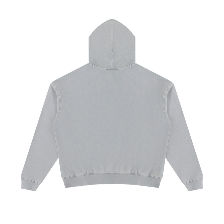 WOMEN HODDIES  Mineral Wash Distressed Hoodie