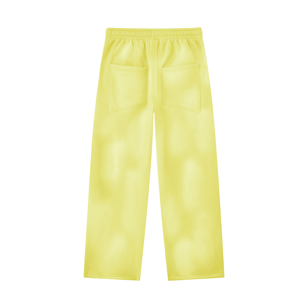 WOMEN PENT  Sunfade Wide Leg Fleece Sweatpants