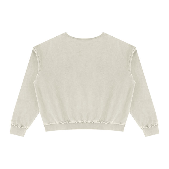 MEN HODDIES  Raw Edge Crewneck Sweatshirt