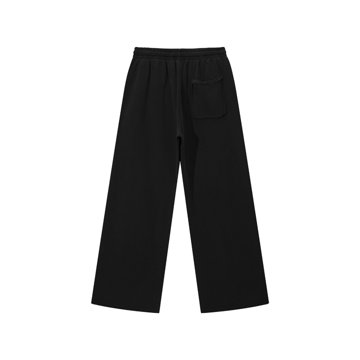 WOMEN PENT Snow Washed Raw Edge Sweatpants