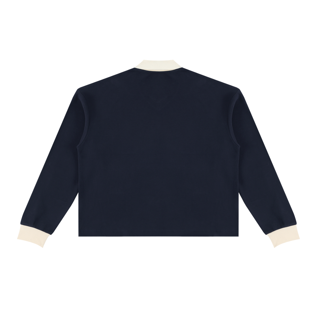 Unisex Color Block Long Sleeve Sweatshirt