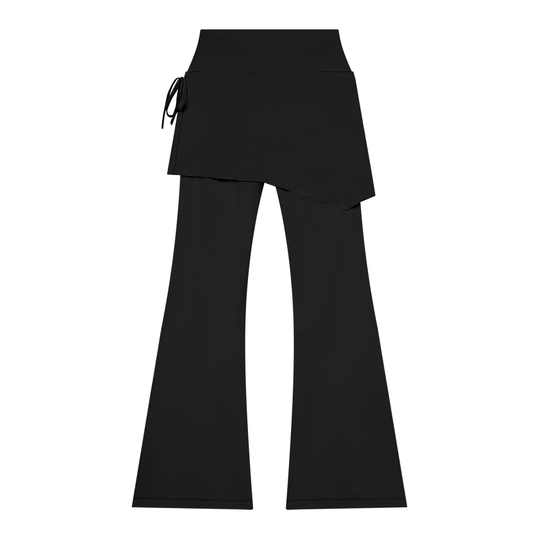 women pent Skirted Flare Yoga Leggings