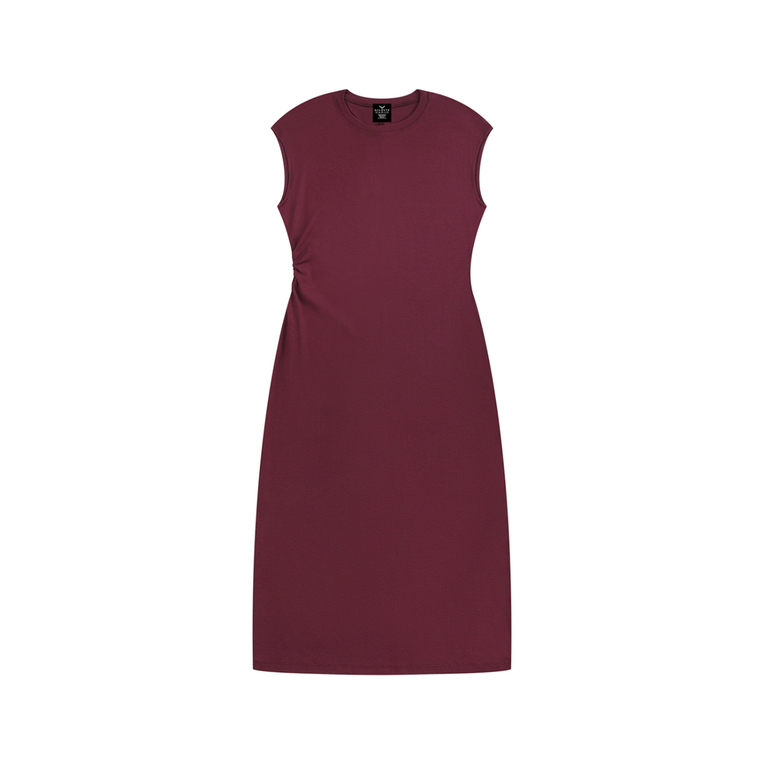 Women’s one peice Ruched Sleeveless Dress
