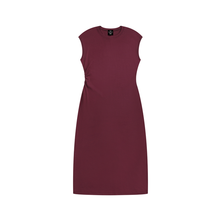 Women’s one peice Ruched Sleeveless Dress