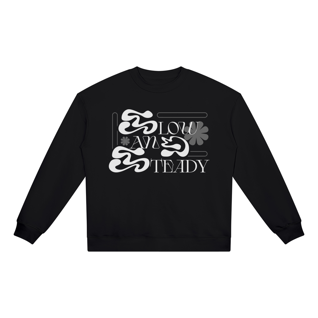 men graphic Heavyweight Crewneck Sweatshirt