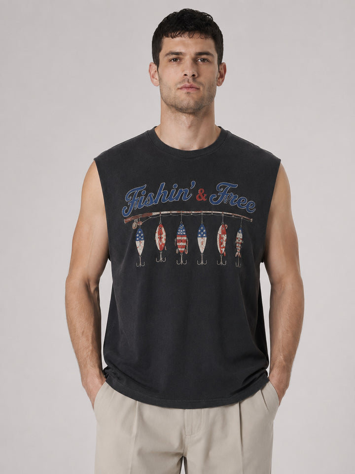 men graphic Fishin&