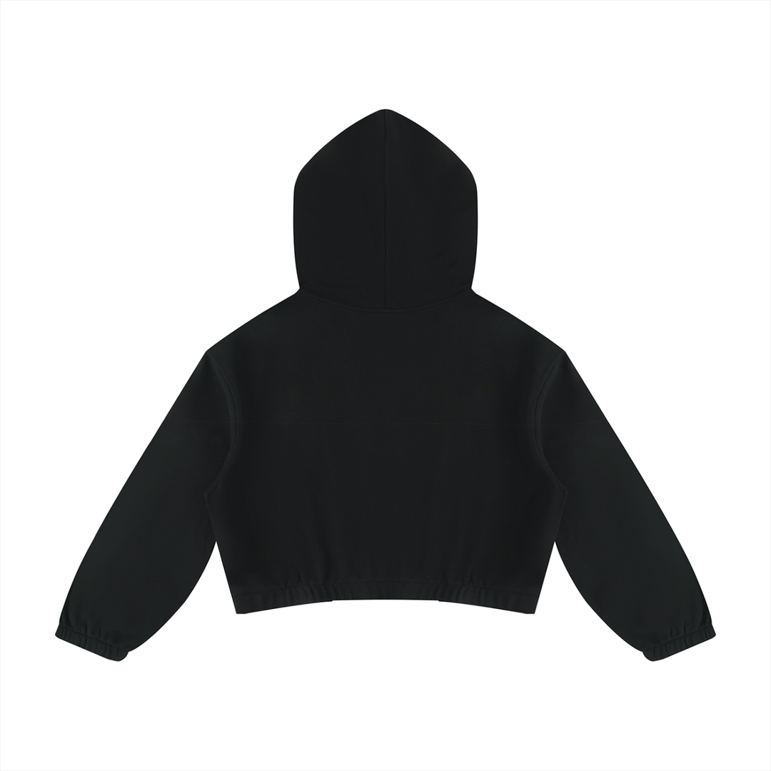 Women’s HODDIES V Boxy Quarter-Zip Hoodie