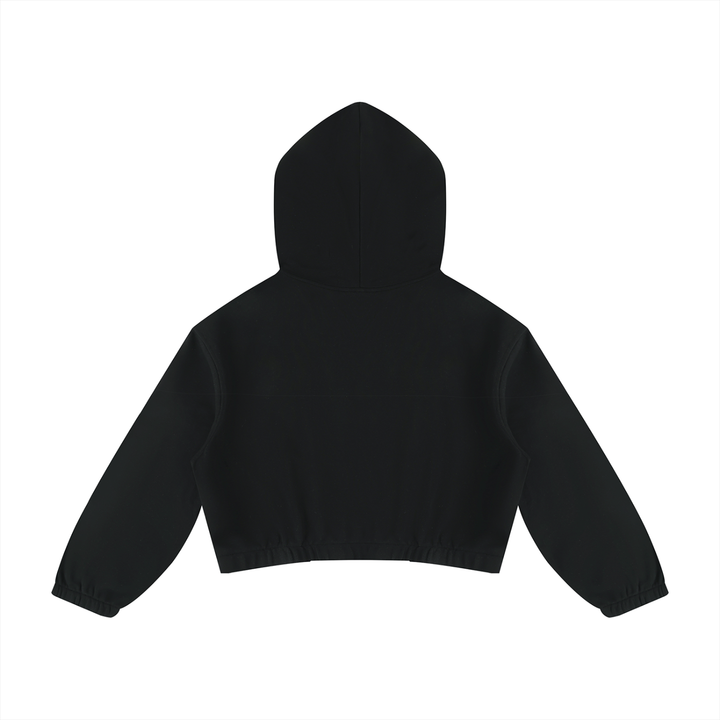 Women’s HODDIES V Boxy Quarter-Zip Hoodie