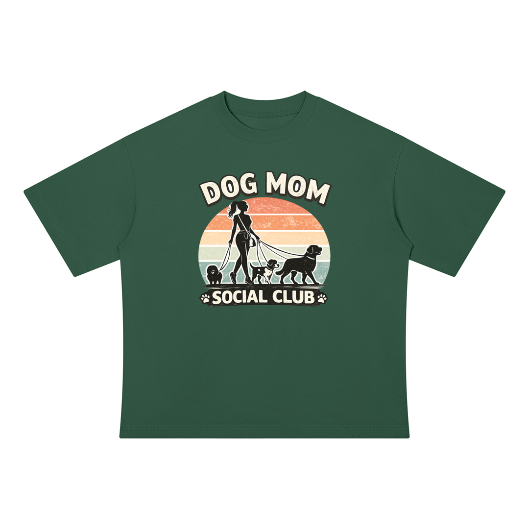 mom lover Drop Shoulder Cotton T-Shirt