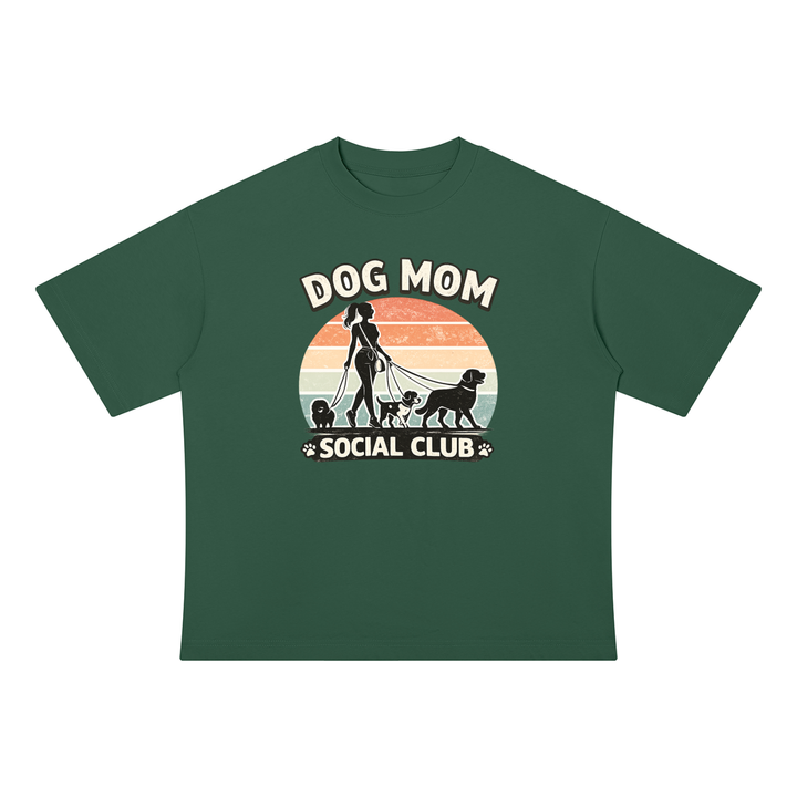 mom lover Drop Shoulder Cotton T-Shirt