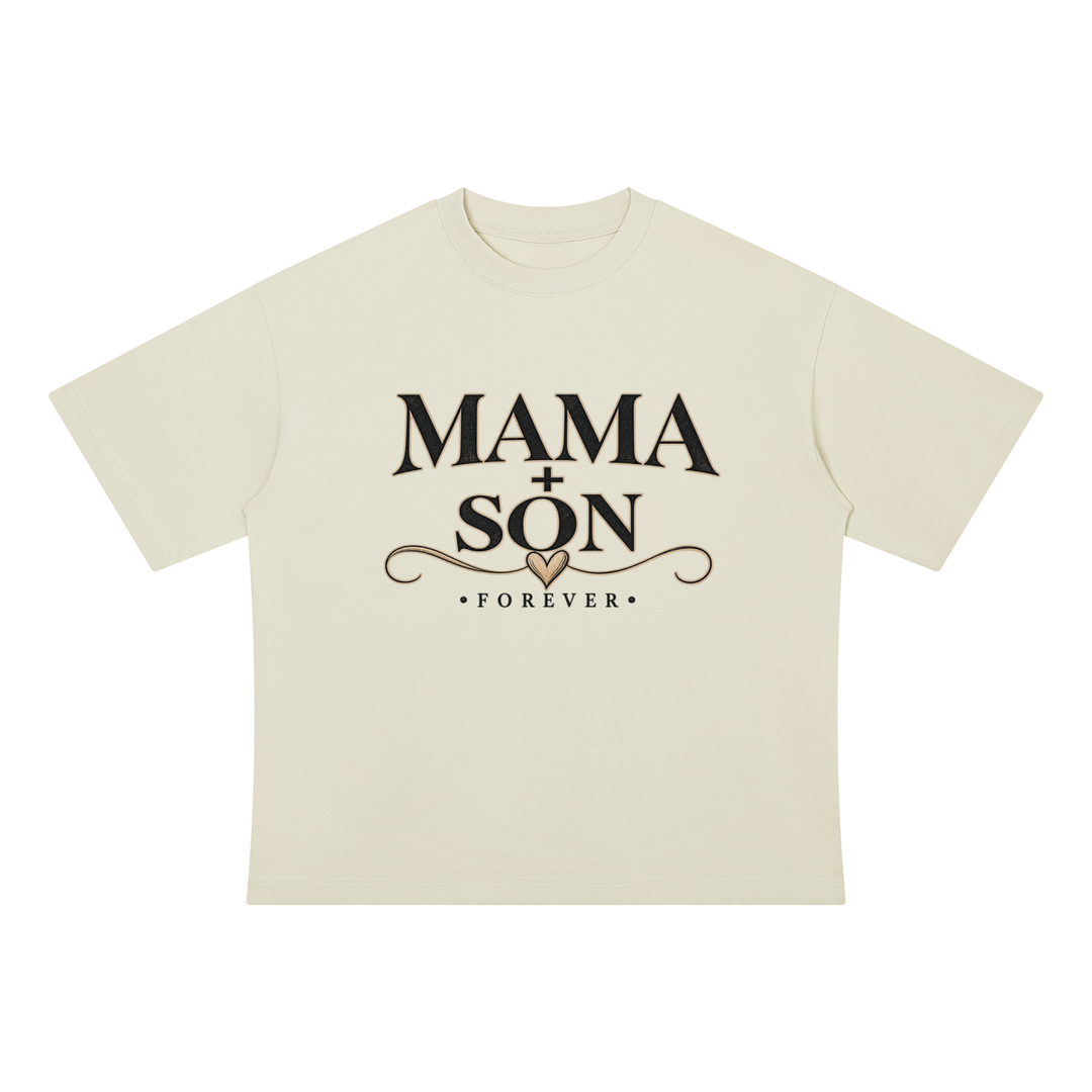 mom lover Unisex Drop Shoulder Cotton T-Shirt