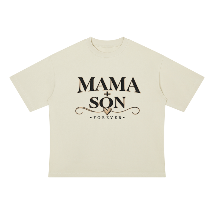 mom lover Unisex Drop Shoulder Cotton T-Shirt