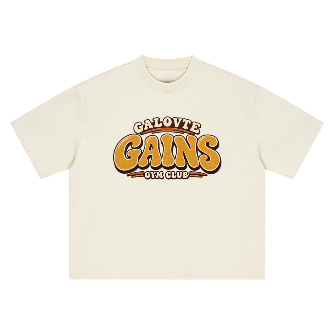 men graphics Boxy Oversized T-Shirt