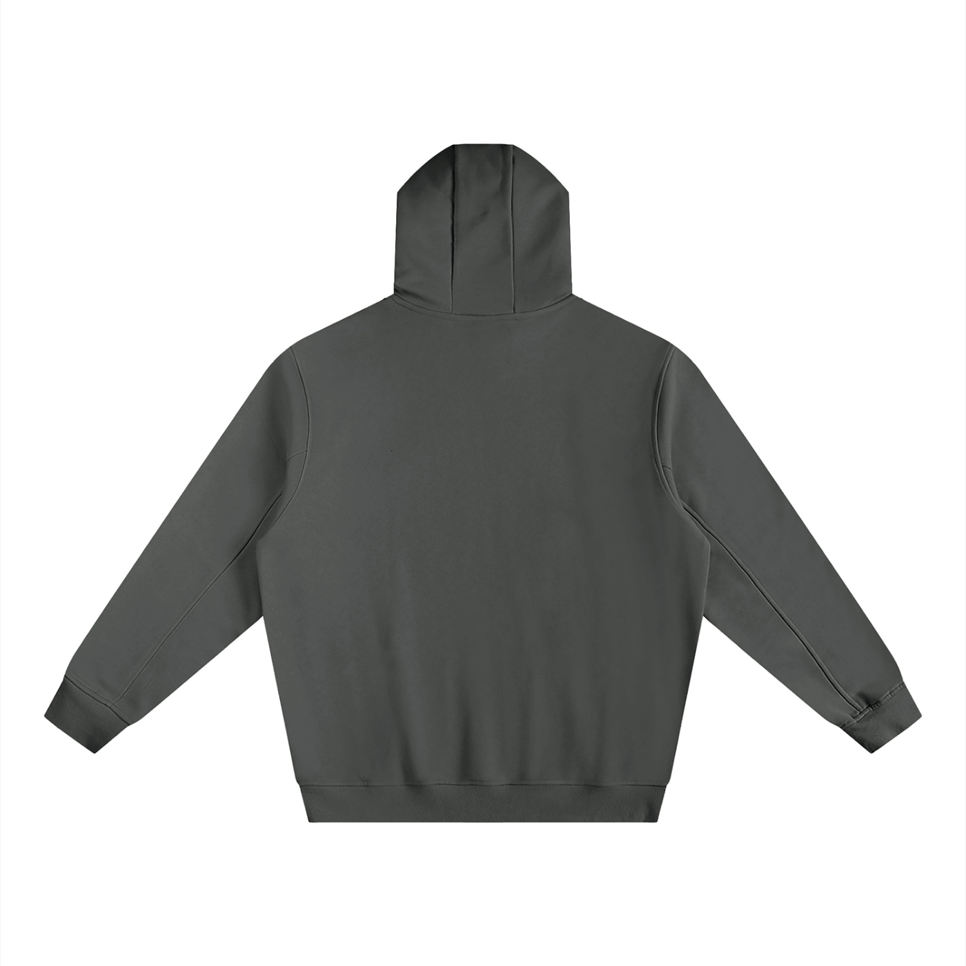 men brand Fleeced High Neck Hoodie
