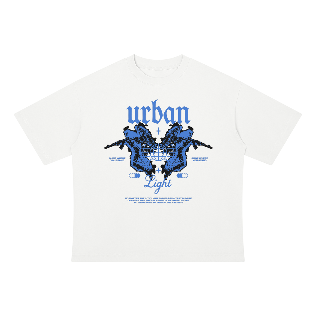 men graphic Drop Shoulder Cotton T-Shirt