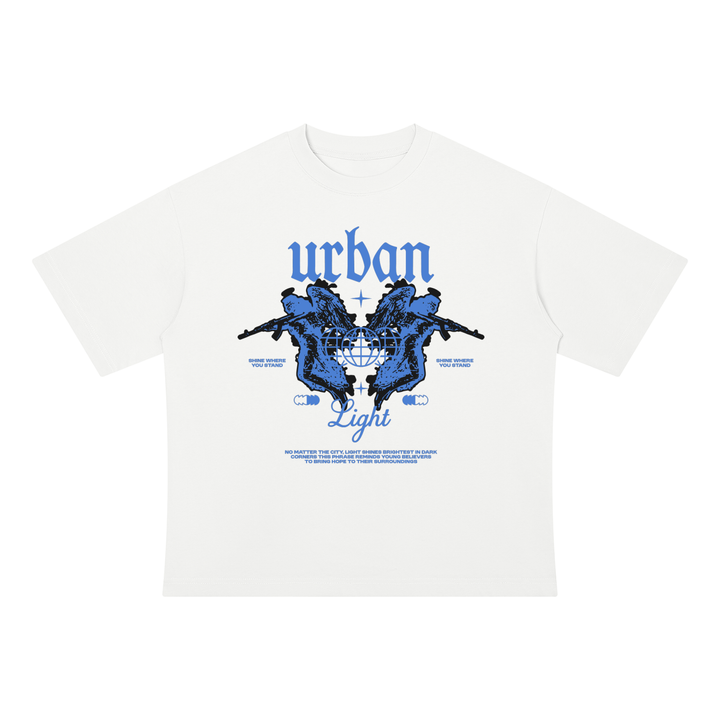 men graphic Drop Shoulder Cotton T-Shirt