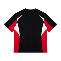 Black with Red