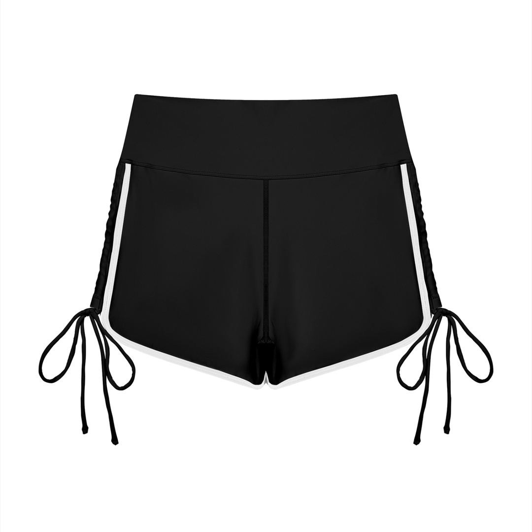 Women’s gym wear Color Block High Waisted Yoga Shorts