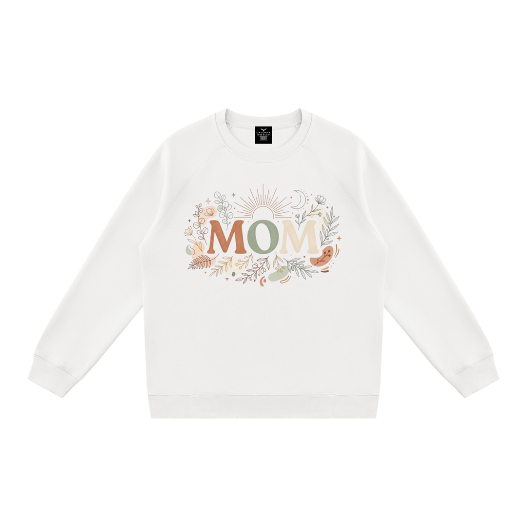 MOM LOVER  Regular Fit Crewneck Sweatshirt