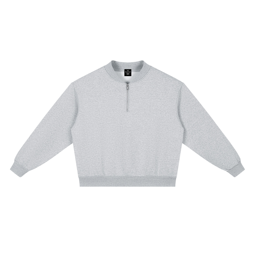 men hoddies Vintage Wash Fleece Quarter Zip Sweatshirt