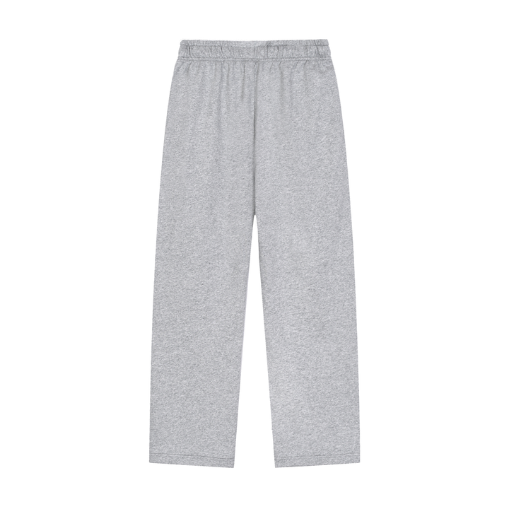 WOMEN PENT Solid Color Straight-Leg Sweatpants