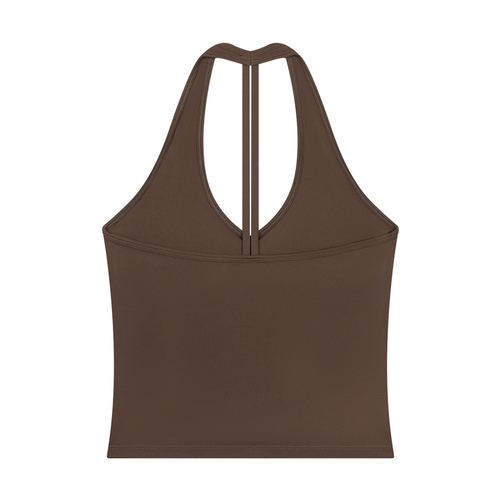 Women’s gym wear  Halter V-Neck Yoga Tank Top