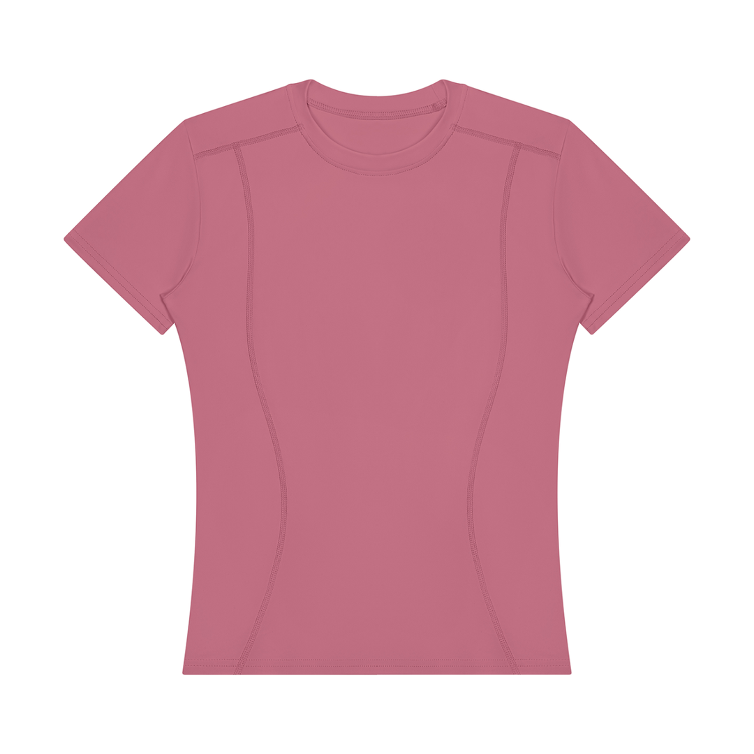 women gym wear opstitch Training T-Shirt