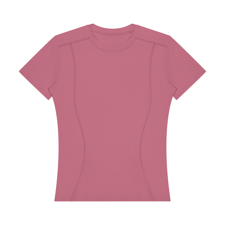 women gym wear opstitch Training T-Shirt