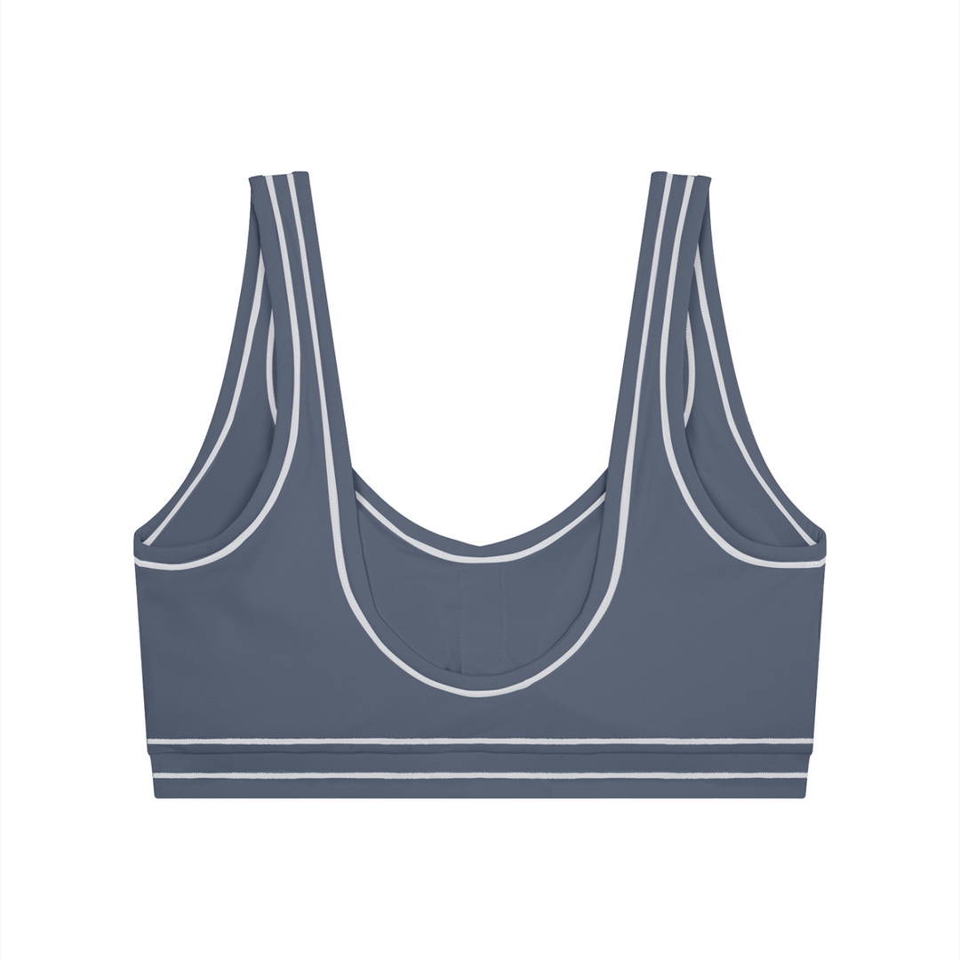 Women’s  gym wear Topstitching Yoga Sports Bra