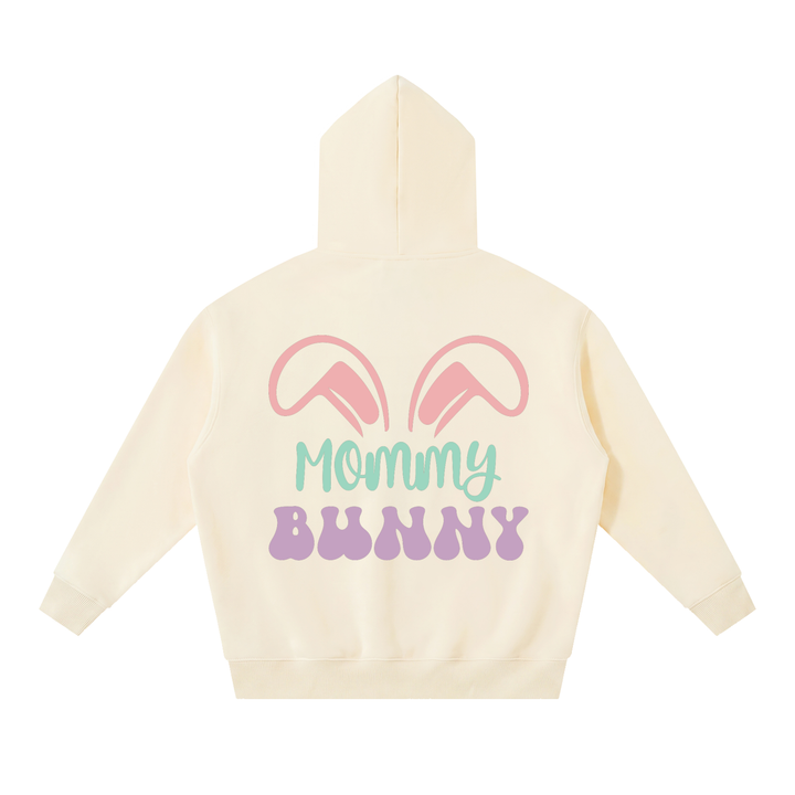 MOM LOVER Essential Oversized Boxy Fit Fleece Hoodie