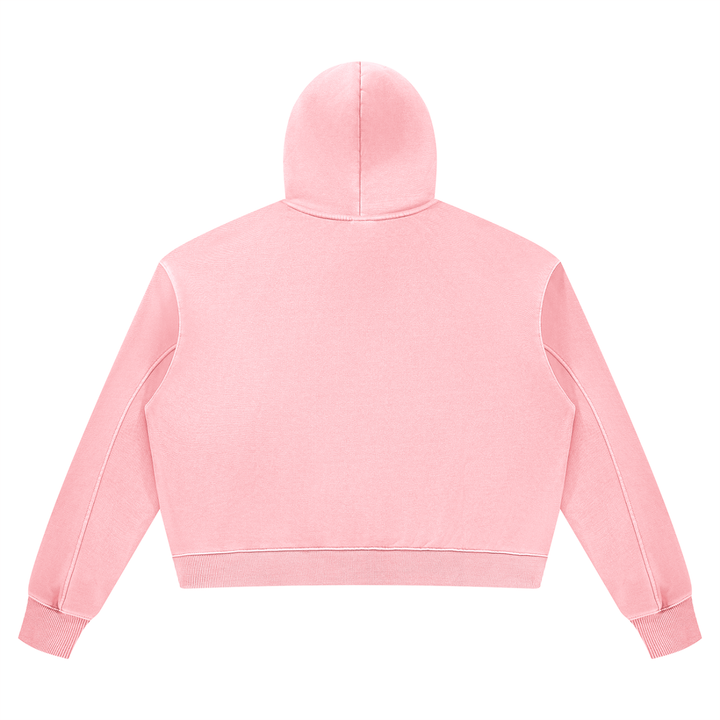 Women  GRAPHIC Vintage Wash Heavyweight Hoodie